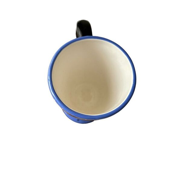 Bella Casa By Ganz Hand-Painted Ceramic Mug 6.5" Tall Multicolor - Picture 7 of 9